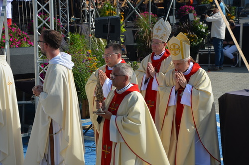 Rok od beatyfikacji Rodziny Ulmów – uroczystości w Markowej – 8 września 2024. Fot. Łukasz Chrobak (IPN)