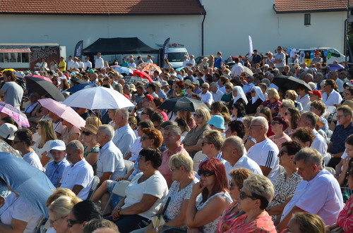 Rok od beatyfikacji Rodziny Ulmów – uroczystości w Markowej – 8 września 2024. Fot. Łukasz Chrobak (IPN)