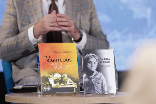 Dyskusja panelowa w rocznicę beatyfikacji Rodziny Ulmów – Warszawa, 9 września 2024. Fot. Mikołaj Bujak (IPN)