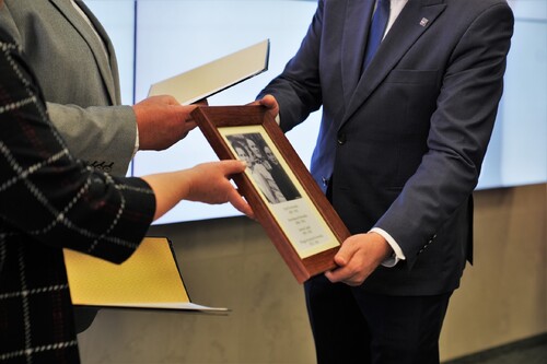 Rodzina Pochwatków – bohaterowie, którzy ponieśli śmierć za pomoc Żydom – Lublin, 23 marca 2026. Fot. Dominik Borek (IPN)