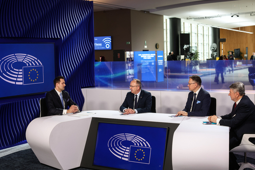 W Parlamencie Europejskim opowiedzieliśmy o Polakach ratujących Żydów w czasie II wojny światowej – Bruksela, 24 marca 2026. Fot. Sławek Kasper (IPN)