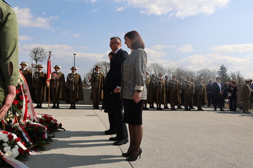 „Trudna lekcja o poświęceniu w imię prawdziwej miłości bliźniego” – Markowa, 24 marca 2026 r. Fot. Katarzyna Gajda-Bator (IPN)