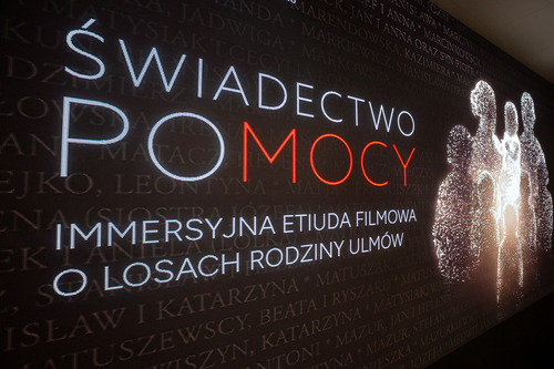 Otwarcie wystawy „Świadectwo poMOCY” – Warszawa, 15 października 2026. Fot. Sławek Kasper (IPN)