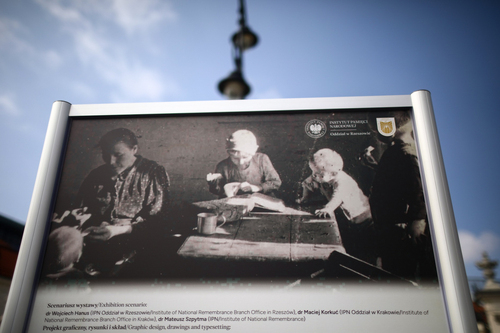 Otwarcie wystawy „Śmierć za człowieczeństwo. Rodzina Ulmów” – 21 sierpnia 2023. Fot. Sławek Kasper (IPN)