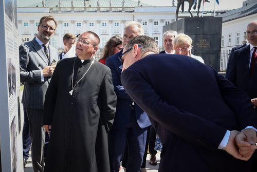 Otwarcie wystawy „Śmierć za człowieczeństwo. Rodzina Ulmów” – 21 sierpnia 2023. Fot. Sławek Kasper (IPN)