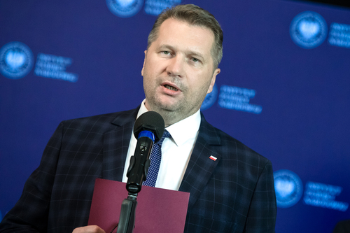 Ogłoszenie konkursu dla nauczycieli na najlepszy scenariusz lekcji „Sprawiedliwi z Markowej” – 8 września 2023. Fot. Sławek Kasper (IPN)