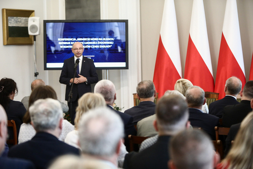 Konferencja naukowa „Niemiecki mord na Ulmach. Represje za pomoc ludności żydowskiej w kontekście realiów czasu Zagłady” w Warszawie – 7 września 2023. Fot. Sławek Kasper (IPN)