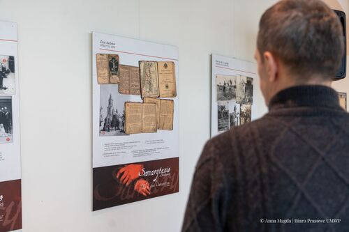 Prezentacja wystawy „Samarytanie z Markowej” w Brukseli – 30 stycznia 2024. Fot. Anna MagdaPrezentacja wystawy „Samarytanie z Markowej” w Brukseli – 30 stycznia 2024. Fot. Anna Magda