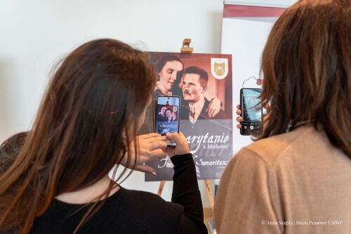 Prezentacja wystawy „Samarytanie z Markowej” w Brukseli – 30 stycznia 2024. Fot. Anna MagdaPrezentacja wystawy „Samarytanie z Markowej” w Brukseli – 30 stycznia 2024. Fot. Anna Magda