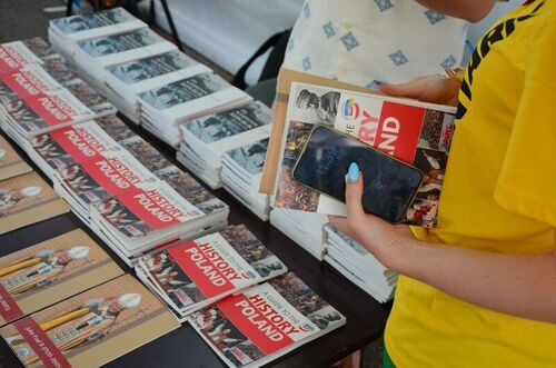 The IPN ”Good Samaritans from Markowa” exhibition presented during World Youth Day in Lisbon, photo:Cezary Pałka (IPN) The IPN ”Good Samaritans from Markowa” exhibition presented during World Youth Day in Lisbon, photo:Cezary Pałka (IPN)