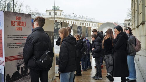 Prezentacja wystawy IPN „Śmierć za człowieczeństwo. Rodzina Ulmów” - Lublin, 24 marca 2025, fot. Sz.Barczyk (IPN Lublin)